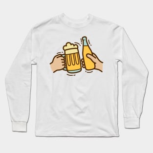 Beer Drink Cheer Long Sleeve T-Shirt